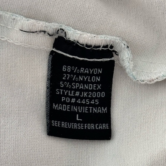 Shinestar Size L Girls Green, Tan, & Yellow Camo Stretch Jean Jacket - Picture 7 of 8